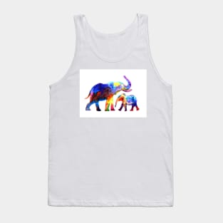 Family elephants Tank Top